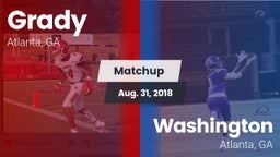 Matchup: Grady  vs. Washington  2018