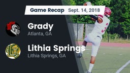 Recap: Grady  vs. Lithia Springs  2018