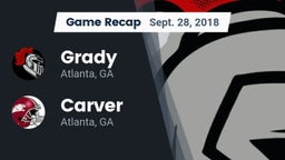 Recap: Grady  vs. Carver  2018