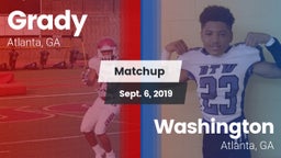 Matchup: Grady  vs. Washington  2019
