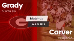 Matchup: Grady  vs. Carver  2019