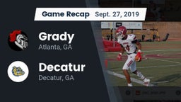Recap: Grady  vs. Decatur  2019
