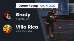 Recap: Grady  vs. Villa Rica  2020