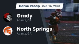 Recap: Grady  vs. North Springs  2020