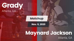 Matchup: Grady  vs. Maynard Jackson  2020