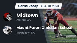 Recap: Midtown   vs. Mount Paran Christian School 2023