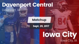Matchup: Davenport Central vs. Iowa City  2017