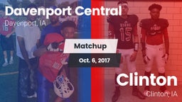 Matchup: Davenport Central vs. Clinton  2017
