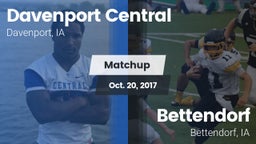 Matchup: Davenport Central vs. Bettendorf  2017