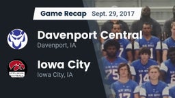 Recap: Davenport Central  vs. Iowa City  2017