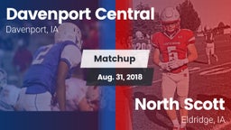 Matchup: Davenport Central vs. North Scott  2018