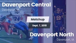 Matchup: Davenport Central vs. Davenport North  2018