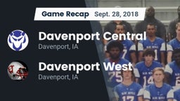 Recap: Davenport Central  vs. Davenport West  2018