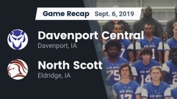 Recap: Davenport Central  vs. North Scott  2019