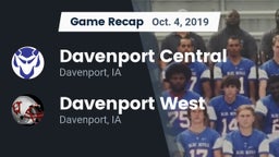 Recap: Davenport Central  vs. Davenport West  2019