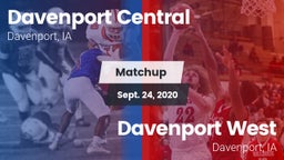 Matchup: Davenport Central vs. Davenport West  2020