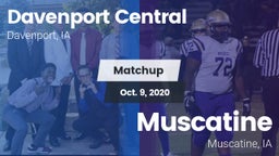 Matchup: Davenport Central vs. Muscatine  2020