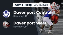 Recap: Davenport Central  vs. Davenport West  2020