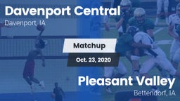 Matchup: Davenport Central vs. Pleasant Valley  2020