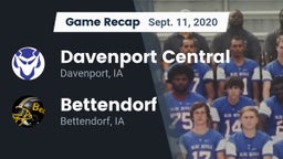 Recap: Davenport Central  vs. Bettendorf  2020