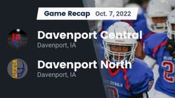 Recap: Davenport Central  vs. Davenport North  2022