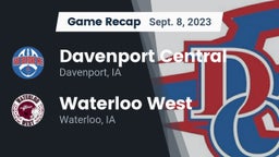Recap: Davenport Central  vs. Waterloo West  2023