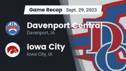 Recap: Davenport Central  vs. Iowa City  2023