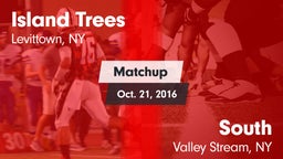 Matchup: Island Trees High vs. South  2016