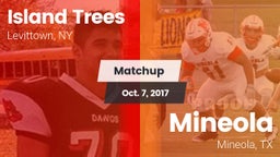 Matchup: Island Trees High vs. Mineola  2017