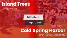 Matchup: Island Trees High vs. Cold Spring Harbor  2018