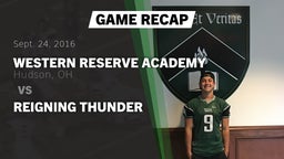 Recap: Western Reserve Academy vs. Reigning Thunder 2016