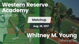 Matchup: Western Reserve vs. Whitney M. Young 2017