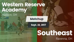 Matchup: Western Reserve vs. Southeast  2017