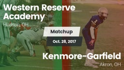 Matchup: Western Reserve vs. Kenmore-Garfield   2017