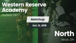 Matchup: Western Reserve vs. North  2018
