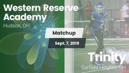 Matchup: Western Reserve vs. Trinity  2019