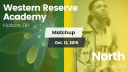 Matchup: Western Reserve vs. North  2019