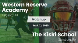 Matchup: Western Reserve vs. The Kiski School 2020