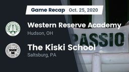 Recap: Western Reserve Academy vs. The Kiski School 2020