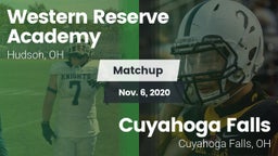 Matchup: Western Reserve vs. Cuyahoga Falls  2020