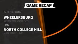 Recap: Wheelersburg  vs. North College Hill  2016