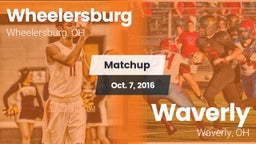 Matchup: Wheelersburg High vs. Waverly  2016
