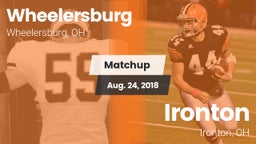 Matchup: Wheelersburg High vs. Ironton  2018