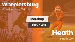 Matchup: Wheelersburg High vs. Heath  2018
