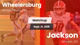 Matchup: Wheelersburg High vs. Jackson  2018