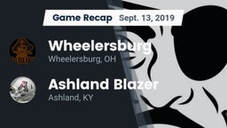 Recap: Wheelersburg  vs. Ashland Blazer  2019