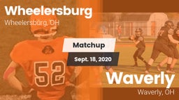 Matchup: Wheelersburg High vs. Waverly  2020