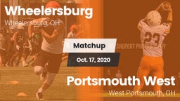 Matchup: Wheelersburg High vs. Portsmouth West  2020