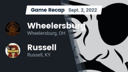 Recap: Wheelersburg  vs. Russell  2022