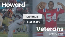 Matchup: Howard  vs. Veterans  2017